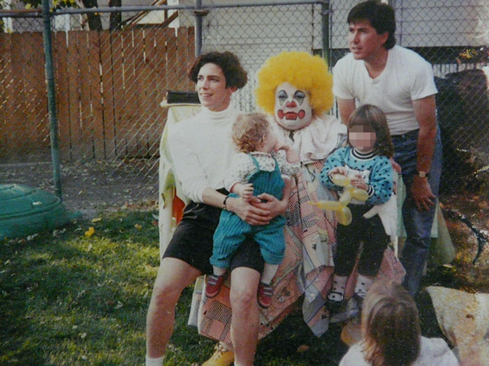 This Was The Entertainment For My First Birthday Party. I'm The One In The Overalls