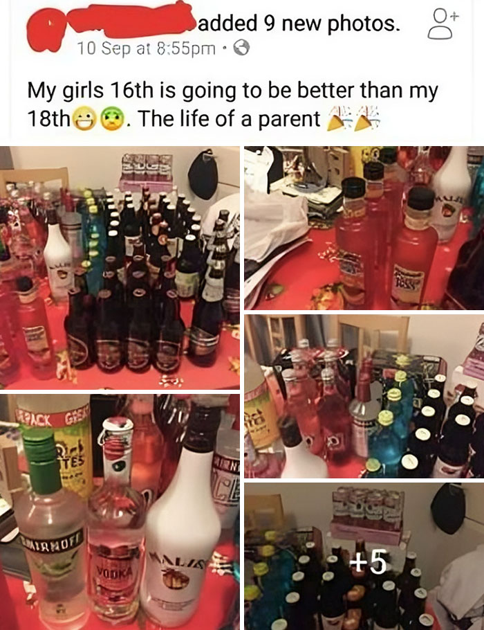 Because Encouraging Your Underage Child To Drink Is So Cool