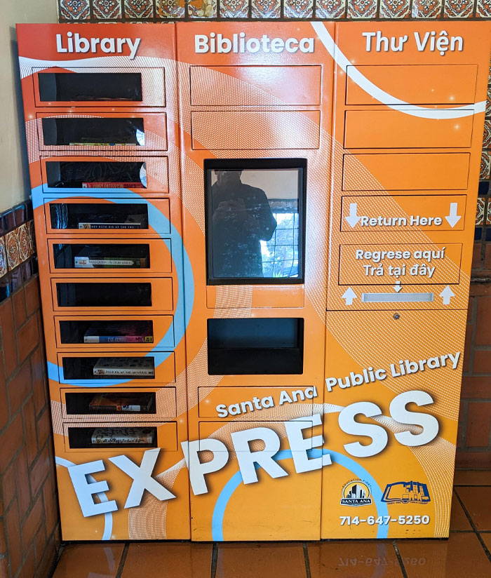 A Public Library Vending Machine At The Train Station. I Love This