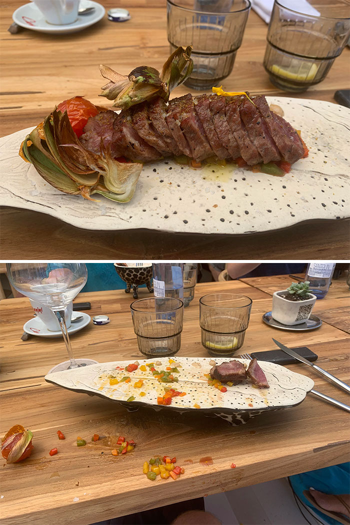 Plates Shouldn’t Fall Over When You Stab Them With A Fork