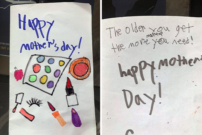 My Daughter's Mother's Day Card To Her Grandmother