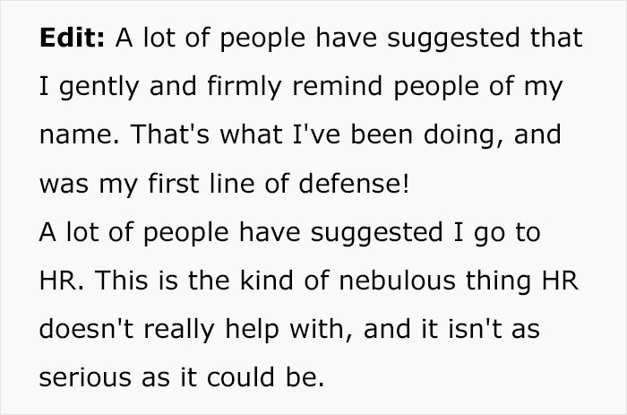 Black Woman Tired Of Correcting Coworkers Who Get Her Name Wrong, Plans Petty Revenge