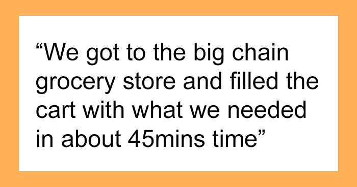 Woman Shakes Husband Awake In Panic After Realizing They Forgot To Pay For $300 Worth Of Groceries