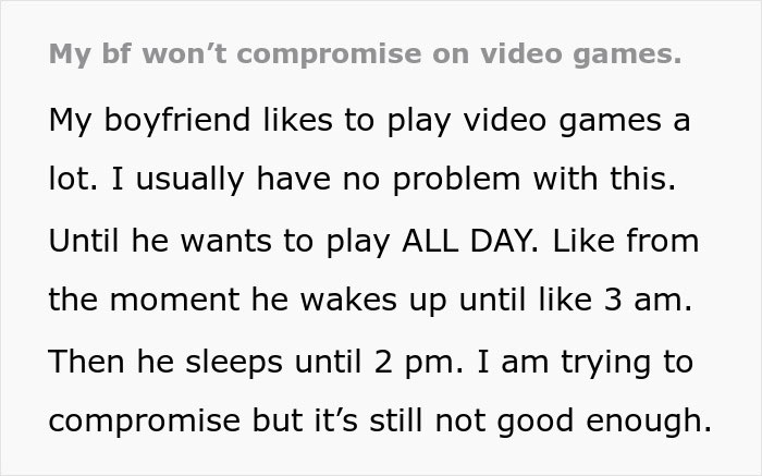 People Share Their Stories About How Damaging Their Partners’ Gaming Addiction Is People Share Their Stories About How Damaging Their Partners’ Gaming Addiction Is