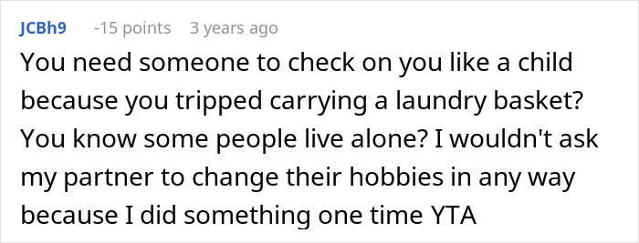 Wife Asks Husband To Check In With Her Once During His Gaming Sessions For Her Safety, He Refuses