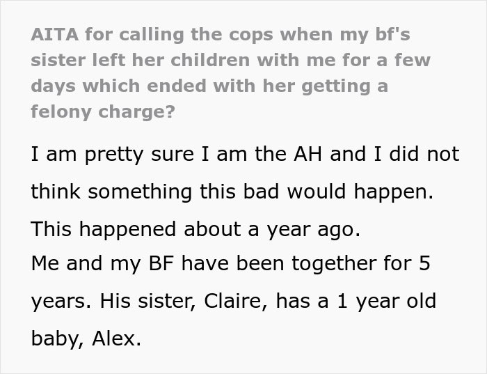 Mom Thinks She Can Dump Baby On Brother&rsquo;s GF For 4 Days, Gets A Reality Check And A Felony Charge