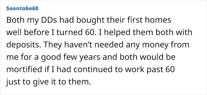 Wife Expects Husband To Give Up Early Retirement And Gift The Money He Makes To Daughter