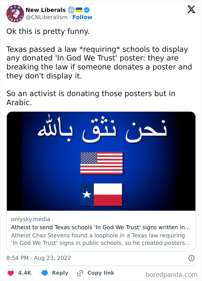 That's One Way To Protest A Stupid Law