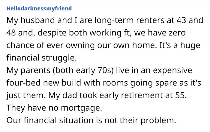 Wife Expects Husband To Give Up Early Retirement And Gift The Money He Makes To Daughter