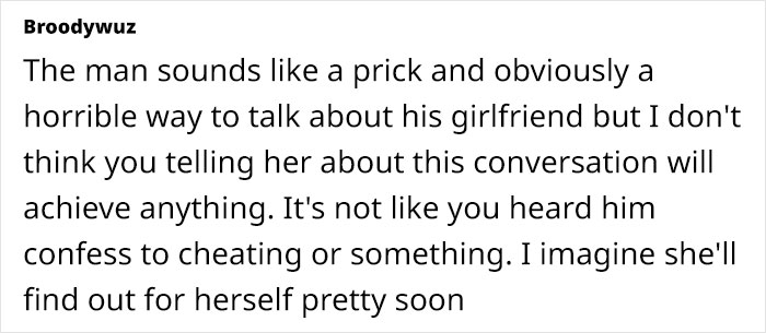 Smart Woman Is Called &ldquo;Not Bright&rdquo; By BF To Strangers, Friend Wonders If They Should Tell Her