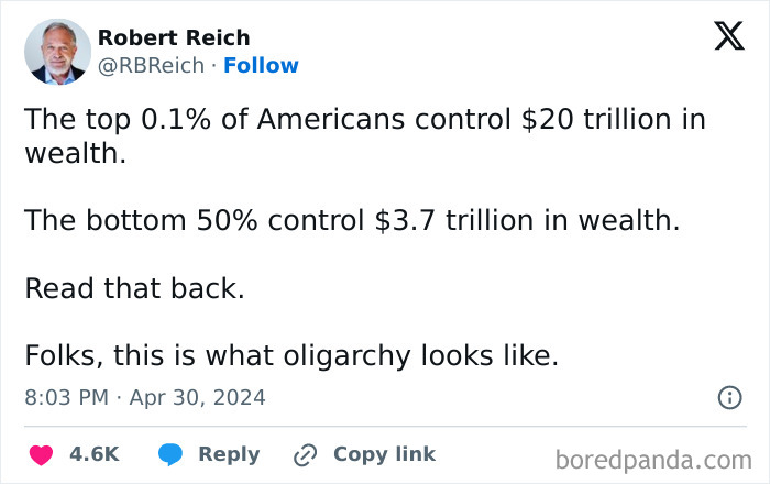 “Trickle Down” Reaganomics Created A Plutocracy