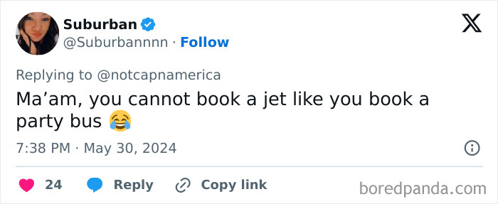 The Math Is Not Mathing With This Bride-To-Be Who Expected To Book Private Jet For Less Than $5k