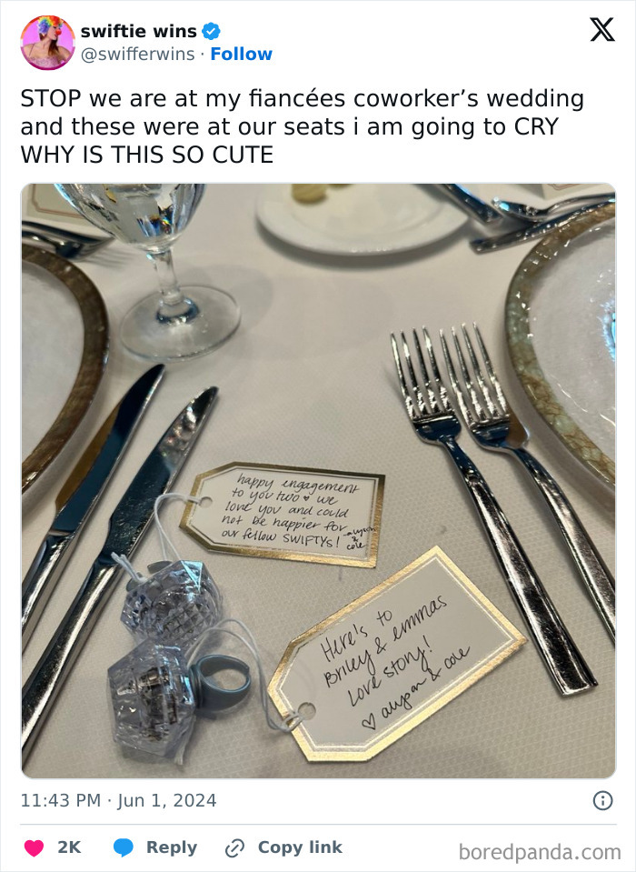 We Can Forgive The "Swifties" Typo Because This Is So Cute