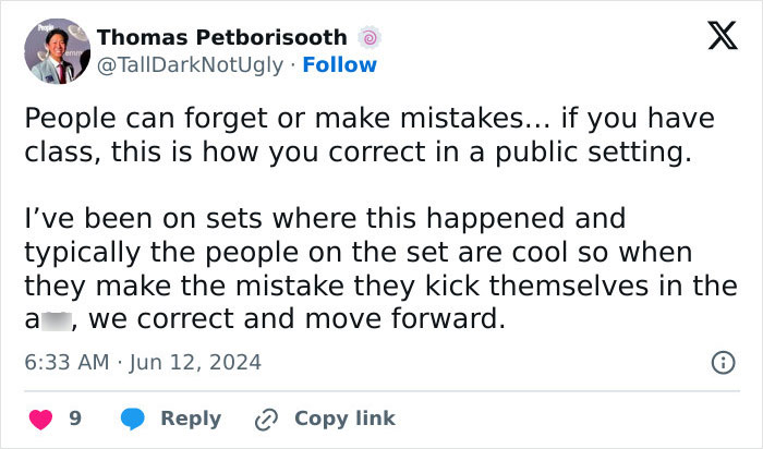 Sue Perkins Apologizes After Matt Smith Elegantly Corrects Her When She Misgenders His Co-Star