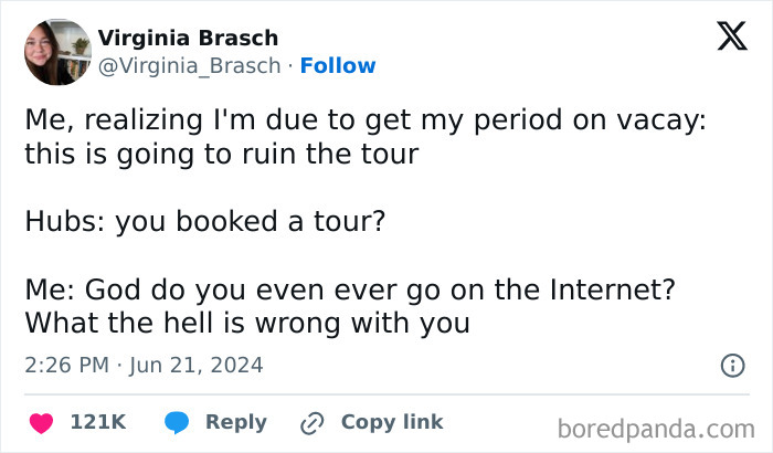 When Your Partner Isn't Chronically Online Like You