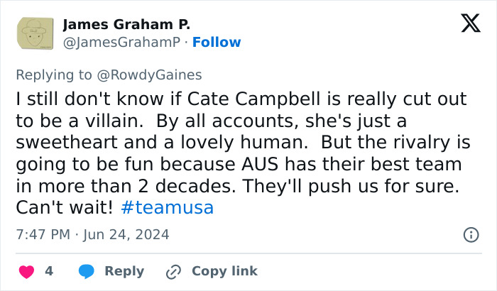 &ldquo;She Got Her Wish&rdquo;: Aussie Swimmer Loses Olympic Spot After Clip Mocking Team USA Resurfaces