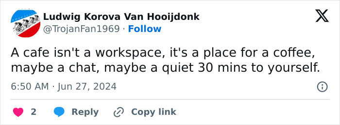 American Man&rsquo;s Rant About European Caf&eacute;s Banning Laptop Users Backfires