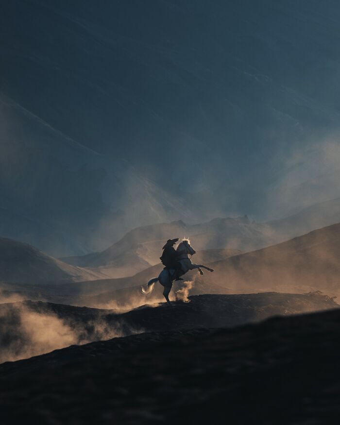 "Riders Of The Volcano" By Mahendra Bakle