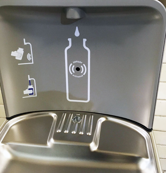 I Work At A School, And They’re Starting To Put These In! I’m The First To Use This One. One Step Closer