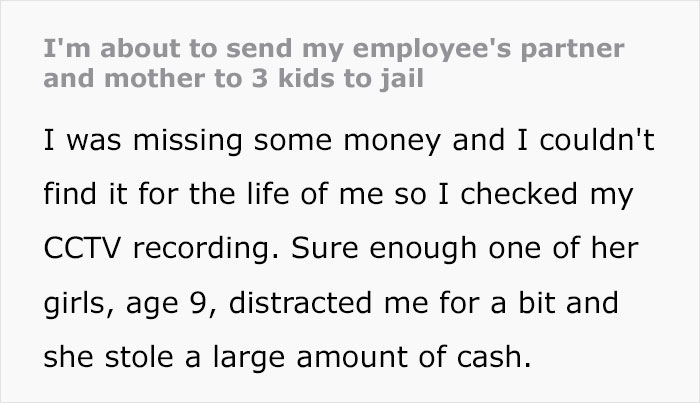 Business Owner Loses A Large Sum Of Money, Faces A Moral Dilemma After Reviewing The Cameras