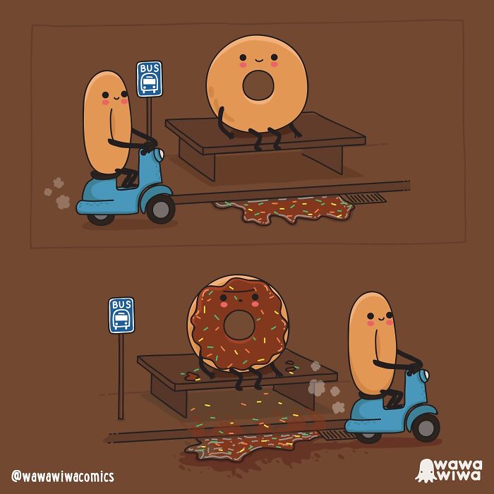 25 Hilariously Adorable Comics By Wawawiwa That Might Instantly Make Your Day (New Pics)