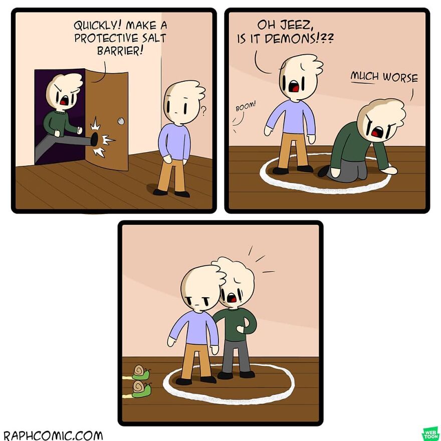 This Artist Creates Dark, Funny, And Unexpected Comics (30 New Pics)