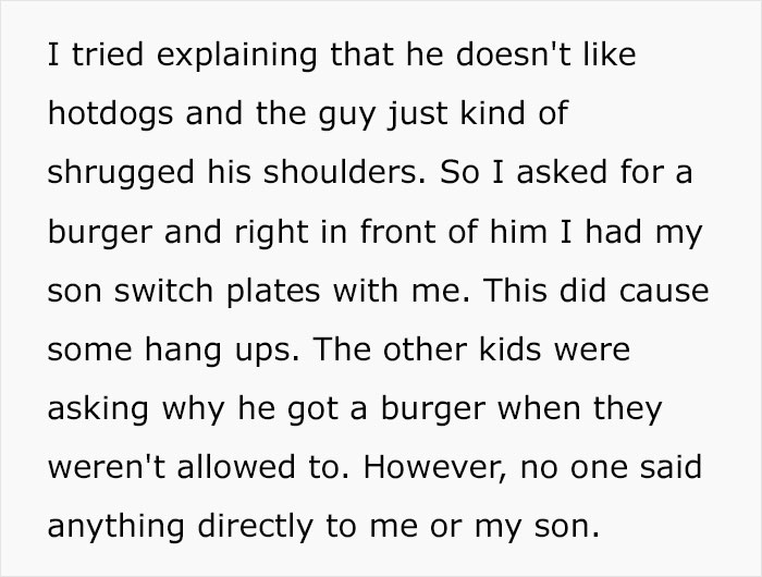 Mom Accidentally Causes Drama At BBQ When She Gives A Burger To Son Who Wasn’t Given One Mom Accidentally Causes Drama At BBQ When She Gives A Burger To Son Who Wasn’t Given One
