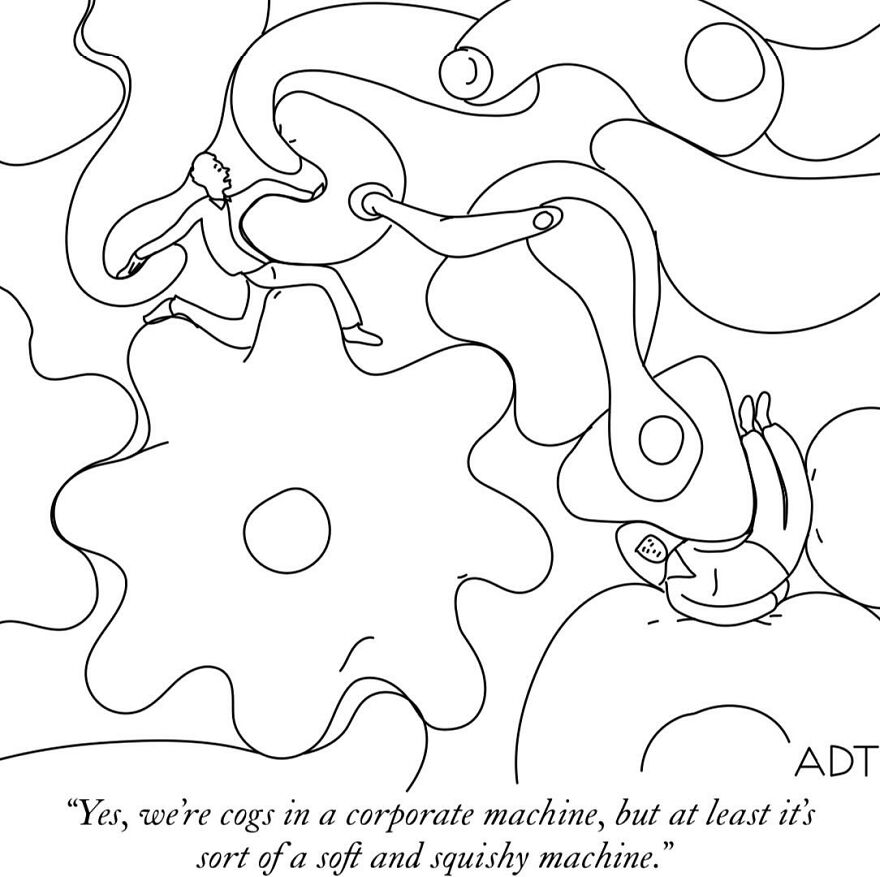 44 Lighthearted One-Panel Comics By Adam Douglas Thompson Packed With Humor And Charm (New Pics)