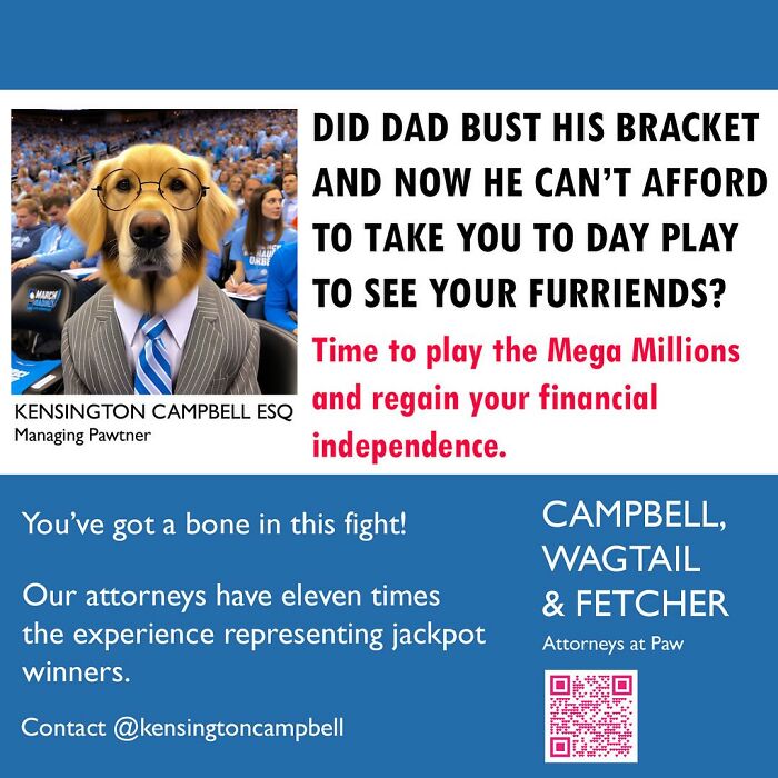 27 Parody Ads For All The Dogs Seeking Attorney Services By Kensington Campbell (New Pics)