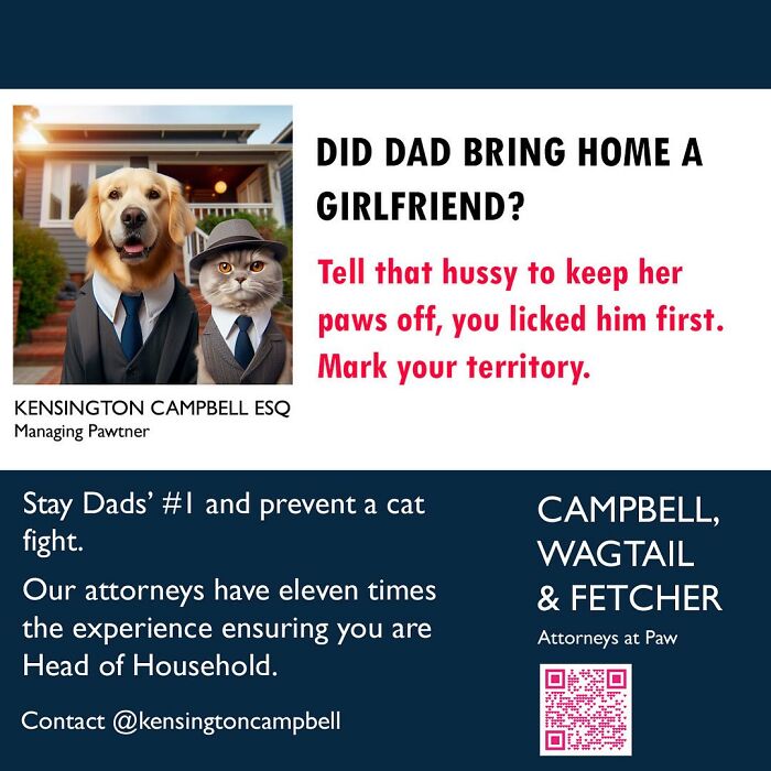 27 Parody Ads For All The Dogs Seeking Attorney Services By Kensington Campbell (New Pics)