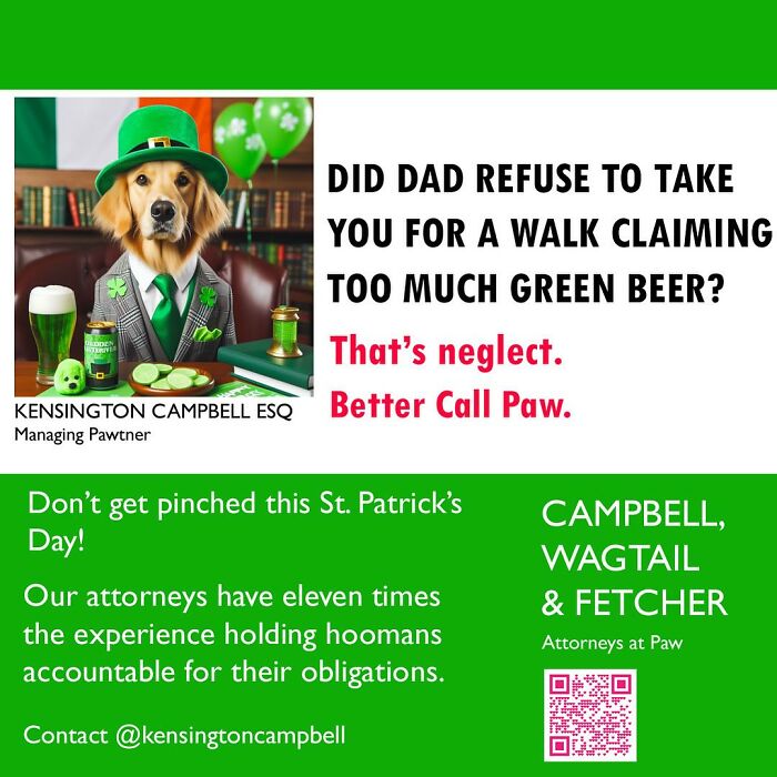 27 Parody Ads For All The Dogs Seeking Attorney Services By Kensington Campbell (New Pics)
