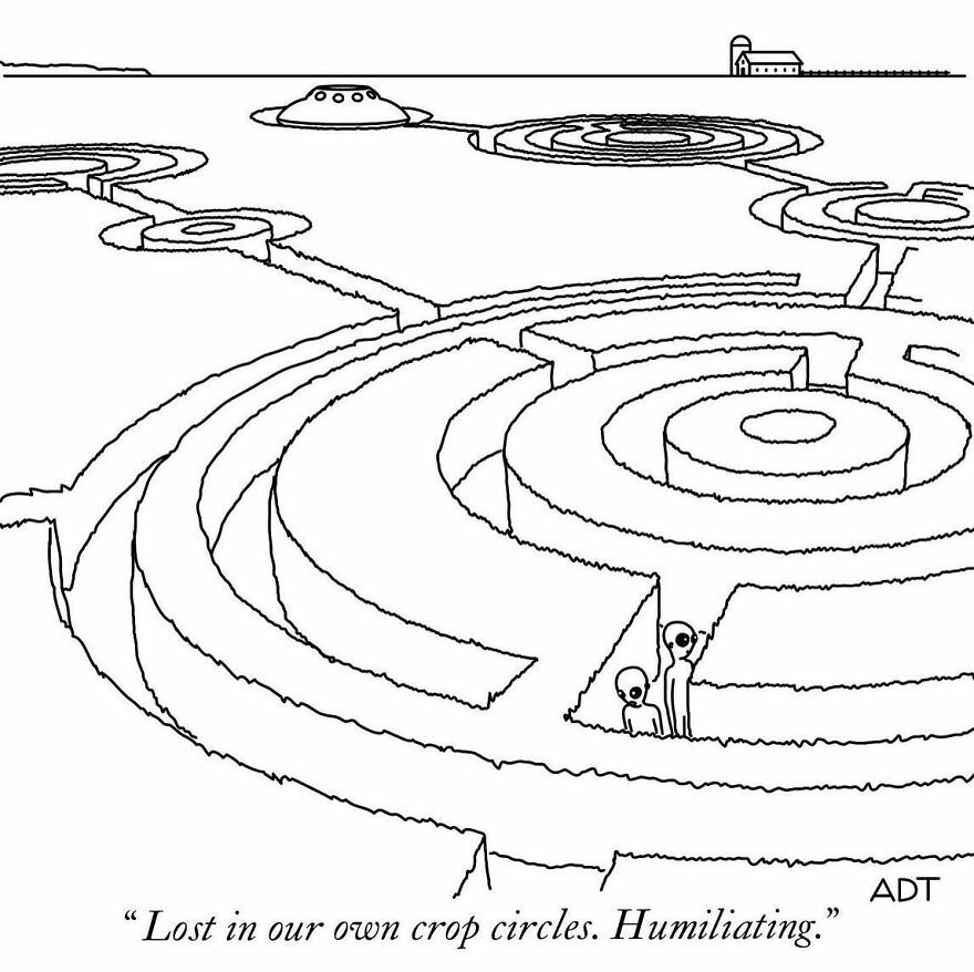 44 Lighthearted One-Panel Comics By Adam Douglas Thompson Packed With Humor And Charm (New Pics)