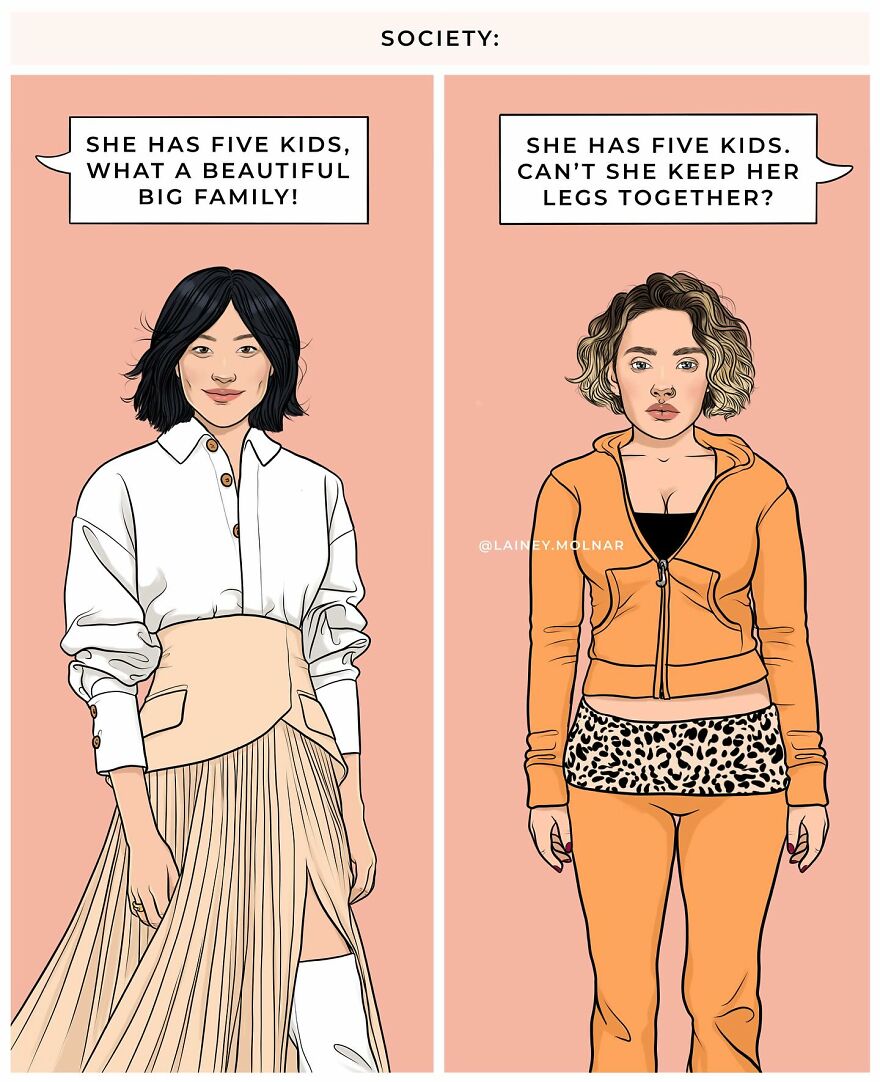 Artist Makes Comics About Social Stereotypes For Women (27 New Pics)