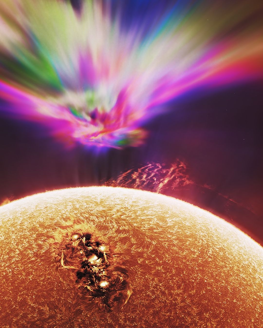 Andrew McCarthy Captured Highly Detailed Views Of The Sunspot From His Backyard In Arizona Andrew McCarthy Captured Highly Detailed Views Of The Sunspot From His Backyard In Arizona