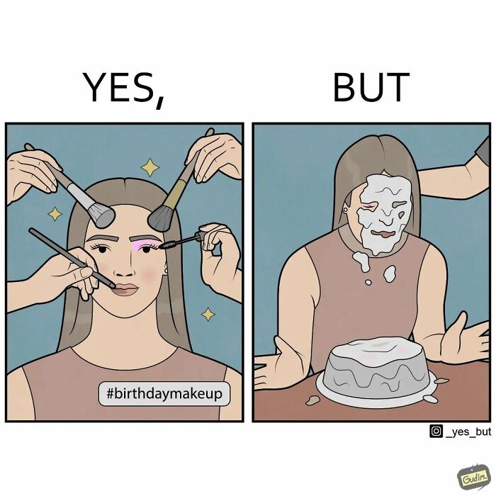 “Yes, But”: 27 Thought-Provoking Illustrations Showcasing Society’s Most Common Contradictions (New Pics)