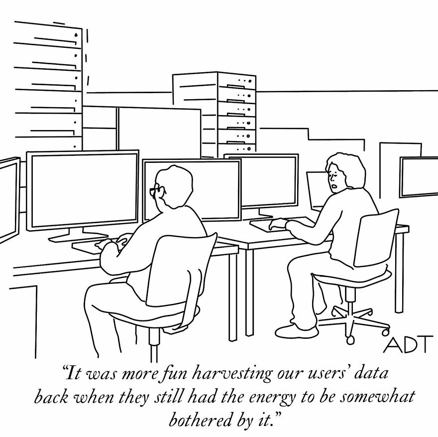 44 Lighthearted One-Panel Comics By Adam Douglas Thompson Packed With Humor And Charm (New Pics)