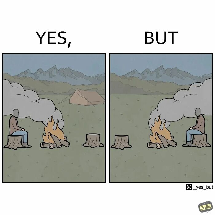 “Yes, But”: 27 Thought-Provoking Illustrations Showcasing Society’s Most Common Contradictions (New Pics)