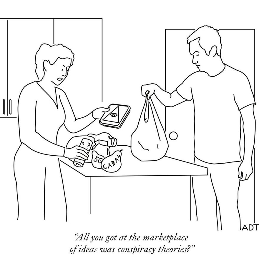 44 Lighthearted One-Panel Comics By Adam Douglas Thompson Packed With Humor And Charm (New Pics)