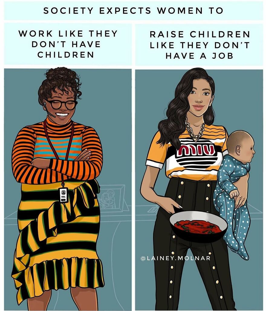 Artist Makes Comics About Social Stereotypes For Women (27 New Pics)