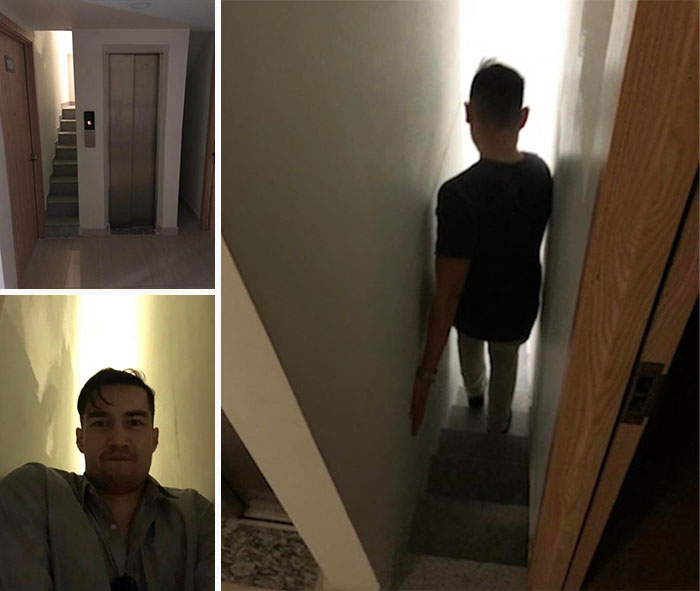 Ho Chi Minh City Airbnb Years Ago Thought The Tiny Lift And Stairs Combo Was Interesting