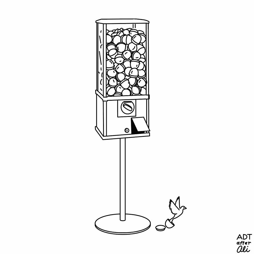 44 Lighthearted One-Panel Comics By Adam Douglas Thompson Packed With Humor And Charm (New Pics)