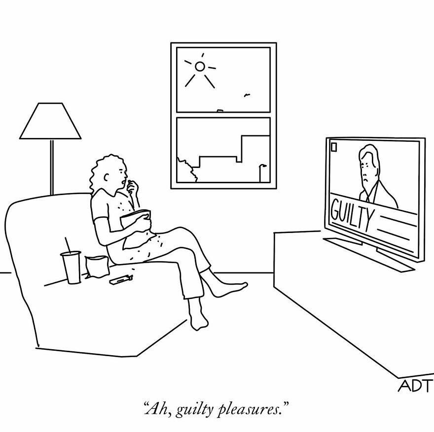 44 Lighthearted One-Panel Comics By Adam Douglas Thompson Packed With Humor And Charm (New Pics)