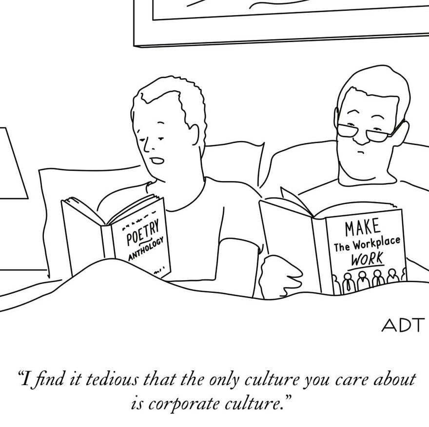 44 Lighthearted One-Panel Comics By Adam Douglas Thompson Packed With Humor And Charm (New Pics)