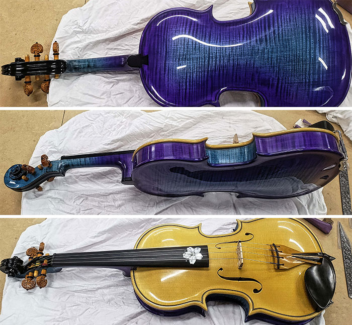 First Violin Is Finished!