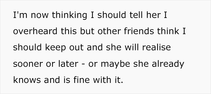 Smart Woman Is Called &ldquo;Not Bright&rdquo; By BF To Strangers, Friend Wonders If They Should Tell Her