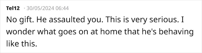 Lady Asks If She's Unreasonable For Not Buying Grandson A Birthday Gift After He Punched Her