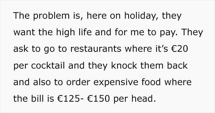 Woman Resents Her Entitled Sons Who Want An Extravagant Life Paid For By Her Woman Resents Her Entitled Sons Who Want An Extravagant Life Paid For By Her