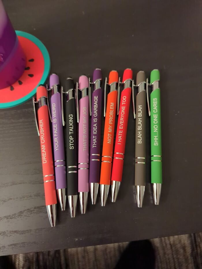  Express Your Inner Snark With Every Stroke Of These Funny Sarcastic Ballpoint Pens