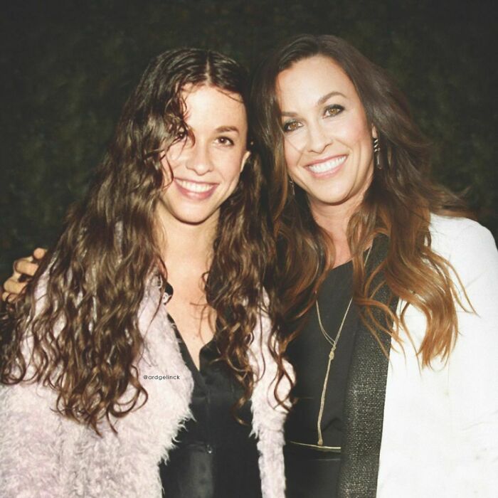 Celebrities photoshopped side by side with their younger selves, showcasing the passage of time.