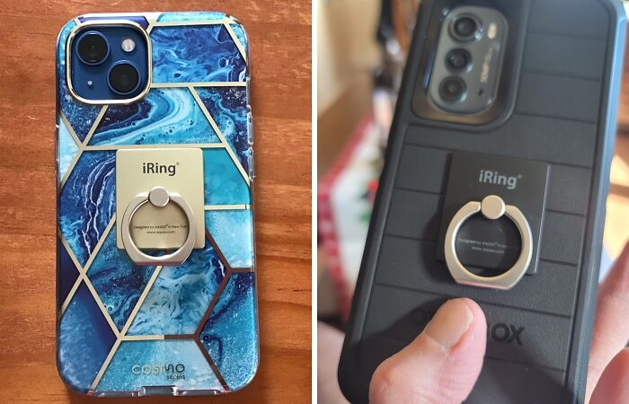 Keep A Tight Grip On Your Phone In Snatching Hotspots With This Phone Ring